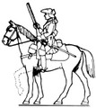 18th Century Cavalry rifle up