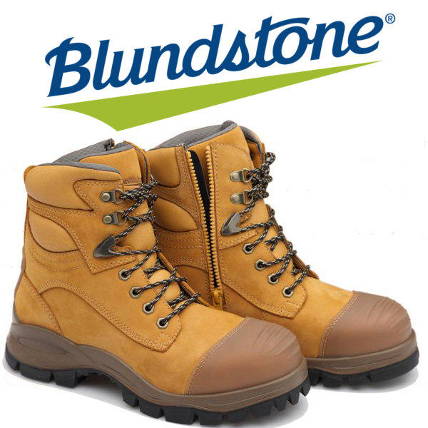 Work Boots - Blundstone | Steel Blue | Rossi Boots | Cat Boots