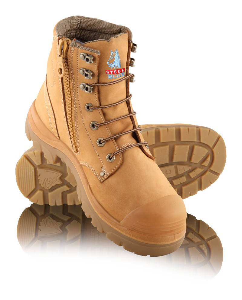 argyle boots with bump cap