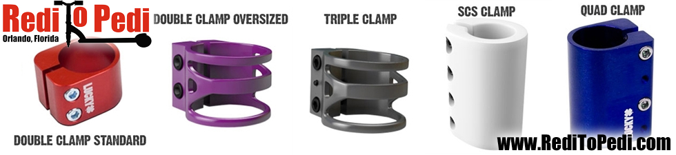 Lucky Pro Scooter Clamps Are For Sale In Orlando Florida At Redi To Pedi Inside Lucky Pro Scooter Clamps Are For Sale In Orlando Florida At Redi To Pedi Inside