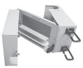 24050-110-M110PC 50 Pair BET with Tri-Fold splice chamber; 110 termination in / out; with 230V Gas Tube protectors