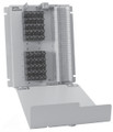 25050-66-M66PC 50 Pair BET with no splice chamber; 66 termination in / out; with 230V Gas Tube protectors
