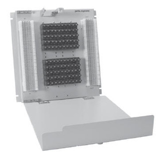 25100-66-M66PC 100 Pair BET with no splice chamber; 66 termination in / out; with 230V Gas Tube protectors