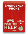 Viking E-1600A Red Emergency Telephone Auto Dialer Voice Announcer