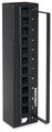 12U-MH 12-Port Field-Configurable Multimedia Hinged Panel