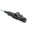 49991-5LC FastCAM Pre-polished Connector, LC (black), 50/125um Multimode