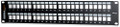 48U-HDMMP-C6A 24 Port Category 6A Field-Configurable Patch Panel