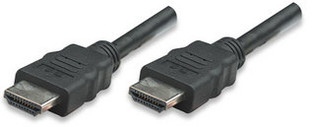 323239 1M 16.5' HDMI 1.4 High Speed with Ethernet Extension Cable