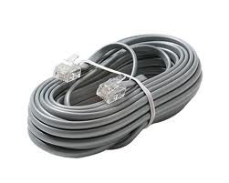 Modular Telephone Line Cord 7' 6P6C