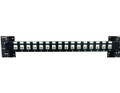 Coax Patch Panel F Type Feed Thru Patch Panel 16 Port