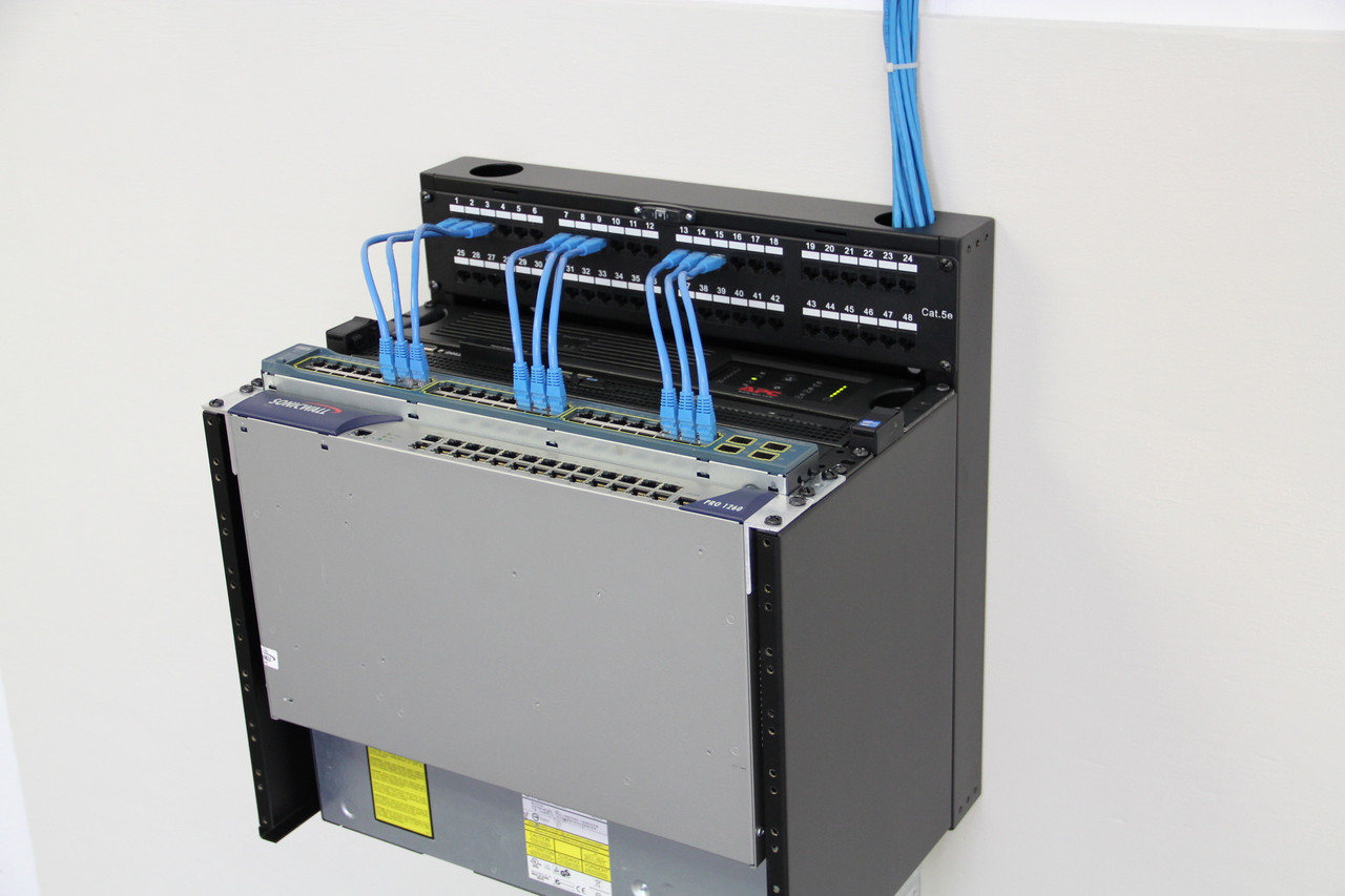 Wall Mount Rack for Servers and Network Equipment