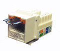 NLJ-6501 Locking Category 6 Keystone Security Jack for Secure Voice and Data Protection