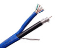 Structured Bundled Cable 1 Category 5E x 1 RG6 Quad 500' Spool