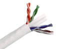 CAT6 600MHz Cable 23AWG UTP 4pr Solid CMP Plenum Pull Box 1000'