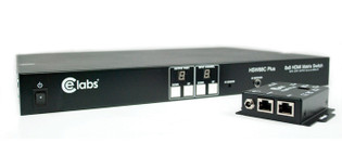 HSW88C 8 HDMI x 8 CAT6 out Matrix Switcher IR remote and CAT6 Receivers