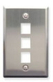 3 Port Keystone Stainless Steel Plate