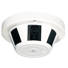 Indoor Convert Pinhole Camera Smoke Detecter 420TVL 3.7mm