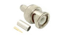 BNC Hex Crimp Connector 3pc RG59/62