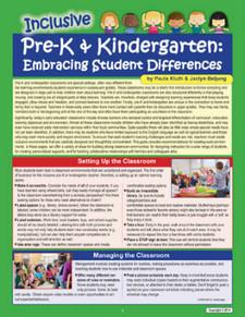 Inclusive Pre-K & Kindergarten