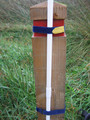 Fence posts, bushes, tree stumps - all provide a support with our Velco straps