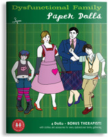 Dysfunctional Family Paper Dolls