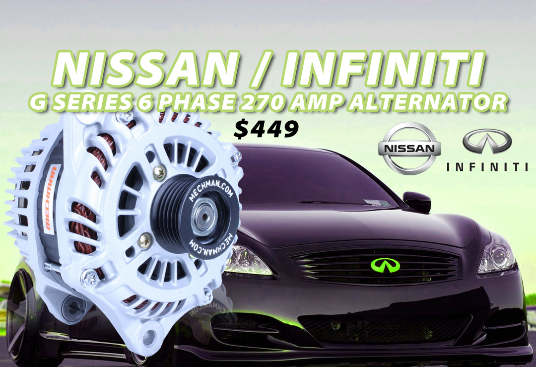Mechman Alternators Made in the U.S.A High Output Alternators Call
