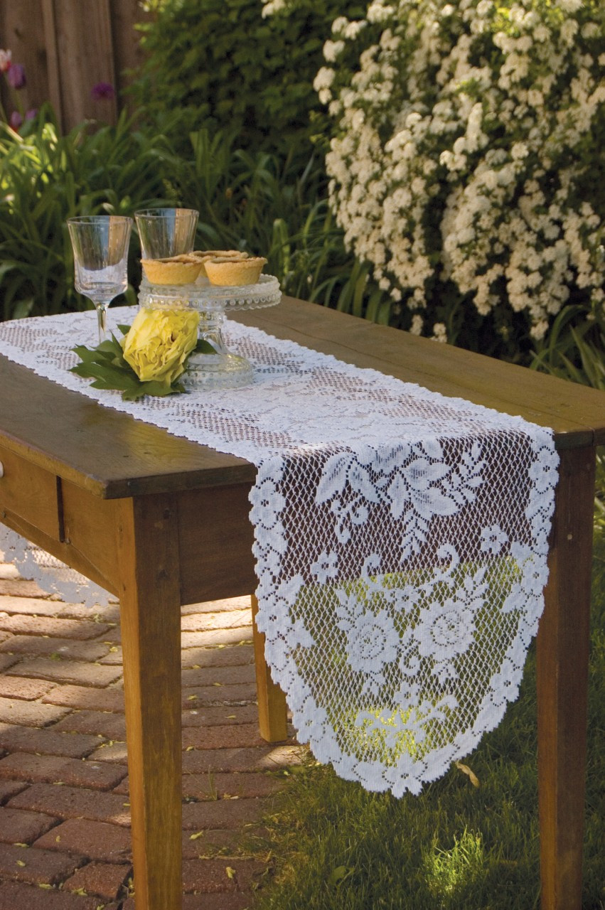 Victorian Rose Lace Table Runners Your tablecloth