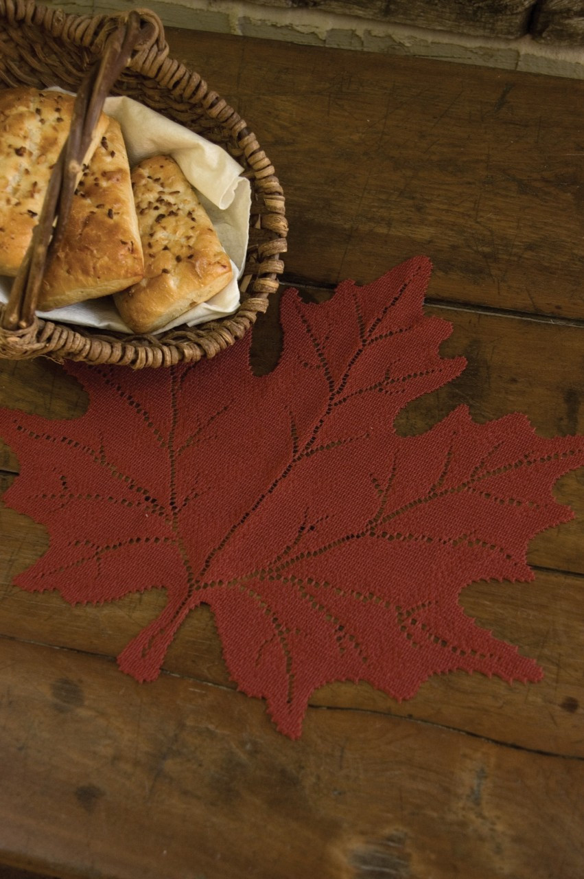 Maple Leaf Shaped Placemats Yourtablecloth