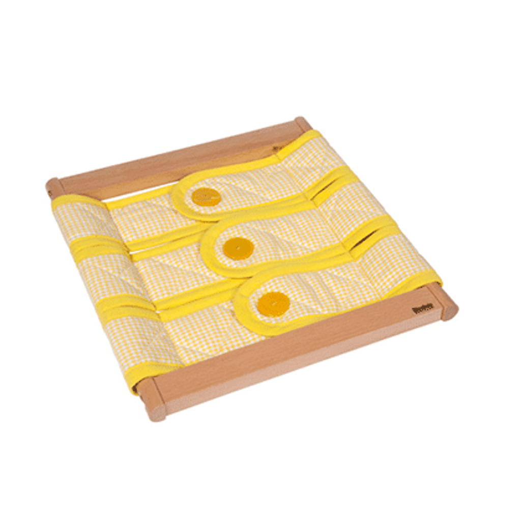 Infant-Toddler Dressing Frame: 3 Buttons