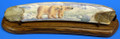 Polar Bears Scrimshaw by Gary Dorning