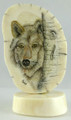Wolf Scrimshaw by Steve Revet