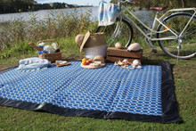 Aussie Bubs Pixie Picnic Rugs Mermaid Pixie Rugs Blue Circle
