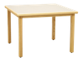 Library Table Square MediaTechnologies B4848T