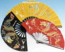 Nylon Dragon Kung Fu Folding Fan