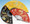 Nylon Dragon Kung Fu Folding Fan
