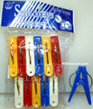 12 Strong Plastic Clothespins