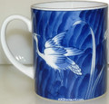 Crane Design Mug