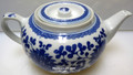 Flower Flat Tea Pot