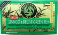 Triple Leaf Ginkgo Decaf Green Tea
