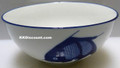 Blue Carp Fish 7 Inch Soup Bowl