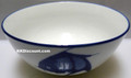 Blue Carp Fish 9 Inch Large Bowl