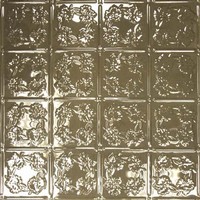 0608 Aluminum Ceiling Tile in Chocolate finish is available at www.decorativeceilingtiles.net