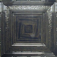 2402 Aluminum Ceiling Tiles in Dark Stain Oak finish and many other available at www.decorativeceilingtiles.net