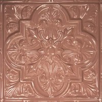 2438 Aluminum Ceiling Tile in Mauvelous Rose and many other finishes are available at www.decorativeceilingtiles.net