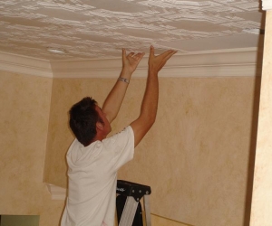 milan jara installing foam ceiling tile in boca raton florida milan jara installing foam ceiling tile in boca raton florida