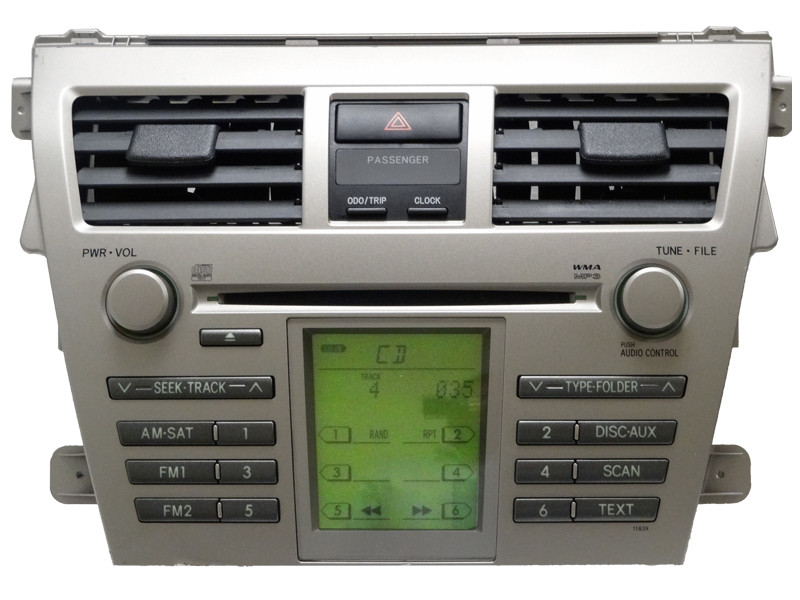 09 2009 Toyota YARIS Radio SATELLITE AUX MP3 CD Player 11839 CD4Car