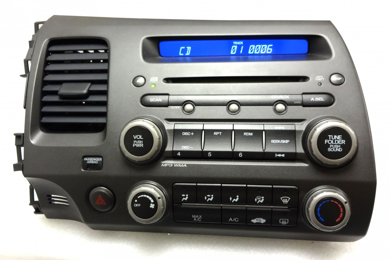 HONDA CIVIC Radio Stereo CD Player MP3 2AE0 2006 2007 2008