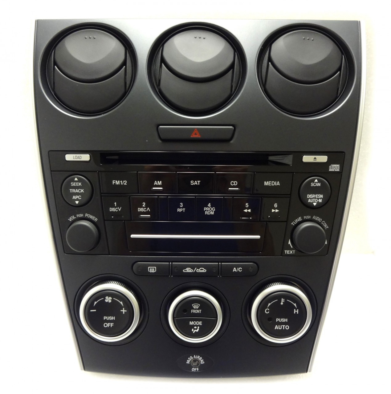 MAZDA 6 Radio Stereo CD Player Auto Climate Temp Controls