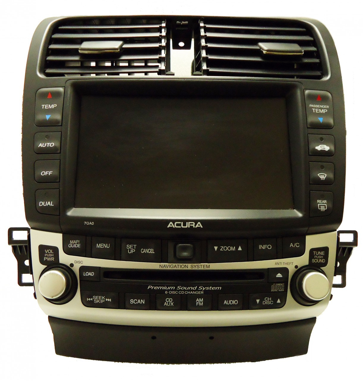 2004 acura mdx navigation dvd player not working