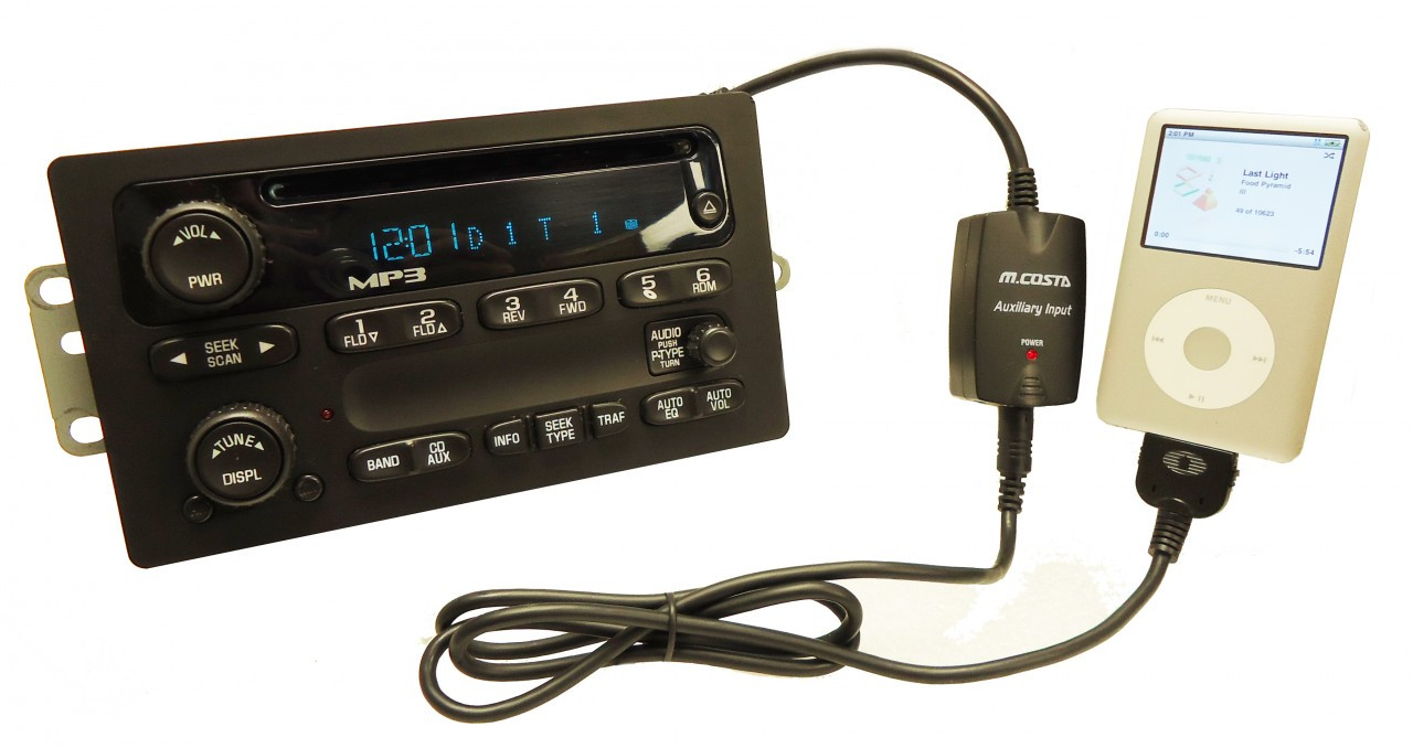 GMC CHEVY BUICK OLDSMOBILE iPod iPhone Harness MP3 Adapter for Radio CD